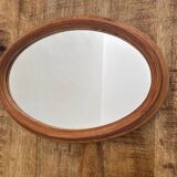 Vintage oval mirror