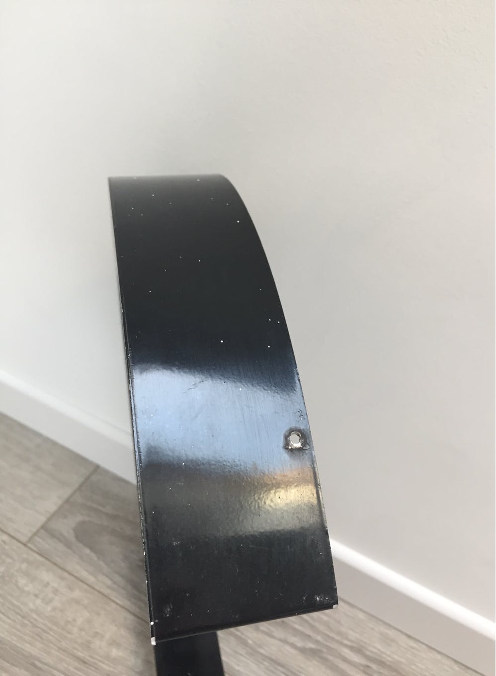 Letter C metal sign