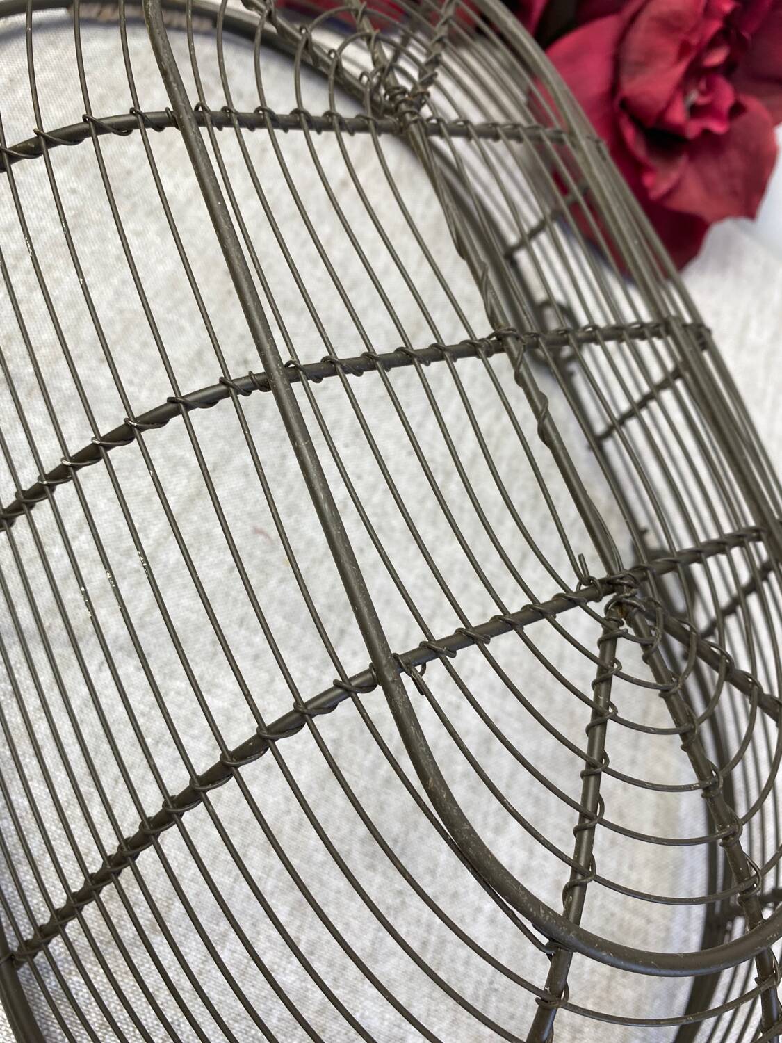 Country metal basket