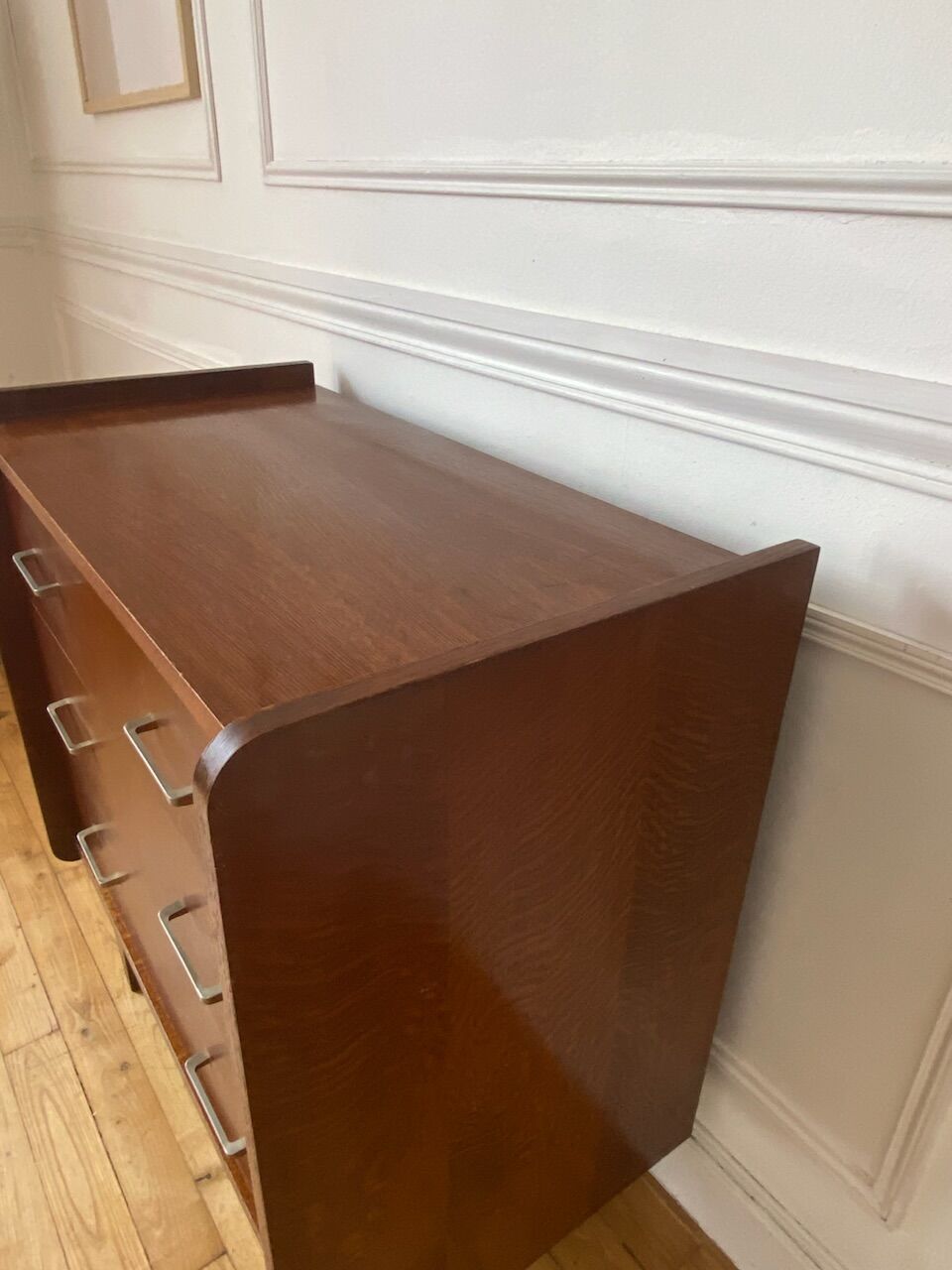 Vintage wooden chest of drawers