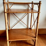 Rattan shelf 1960