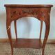 Pair of marquetry tables