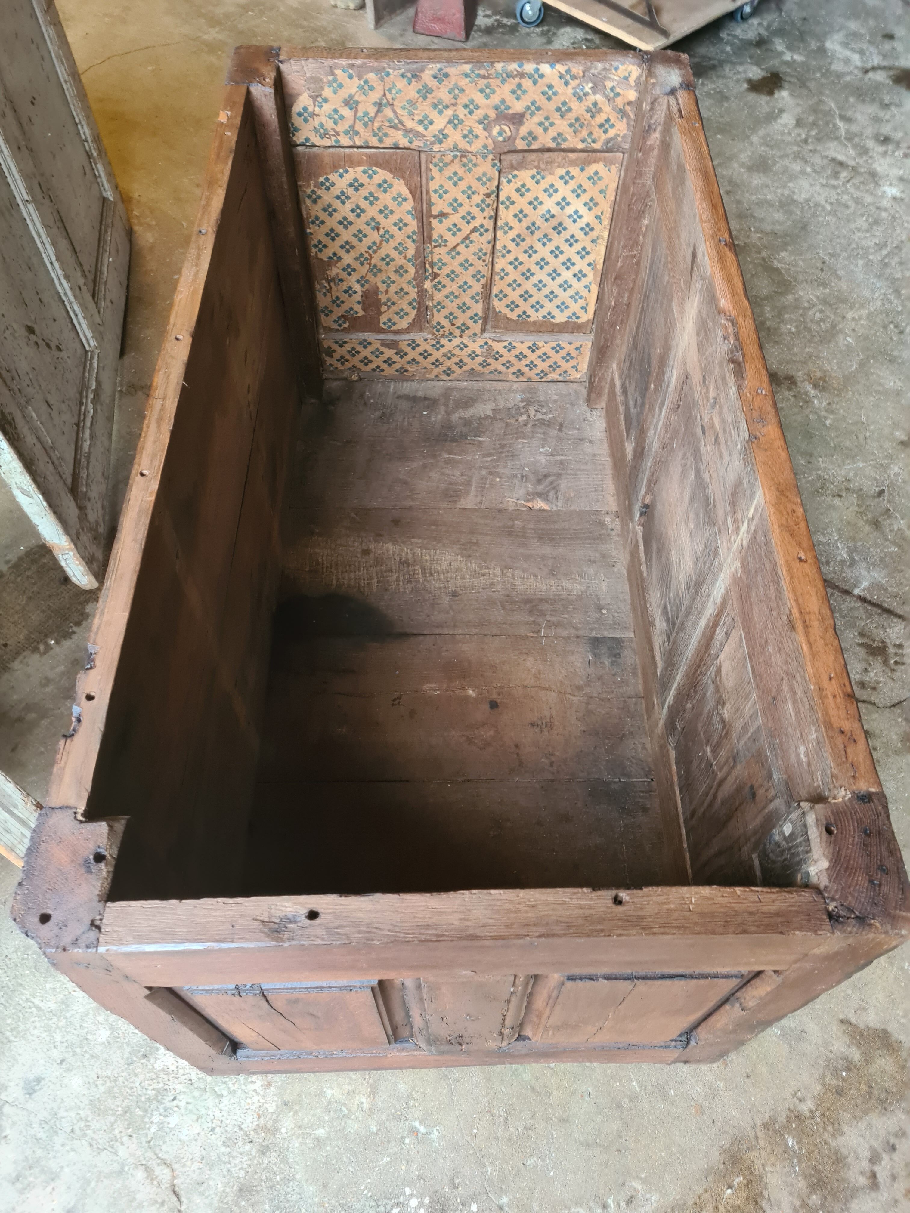 Coffre bois authentique