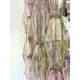 Contemporary Multicolor "Poliedri" Murano Glass Chandelier in Venini Style