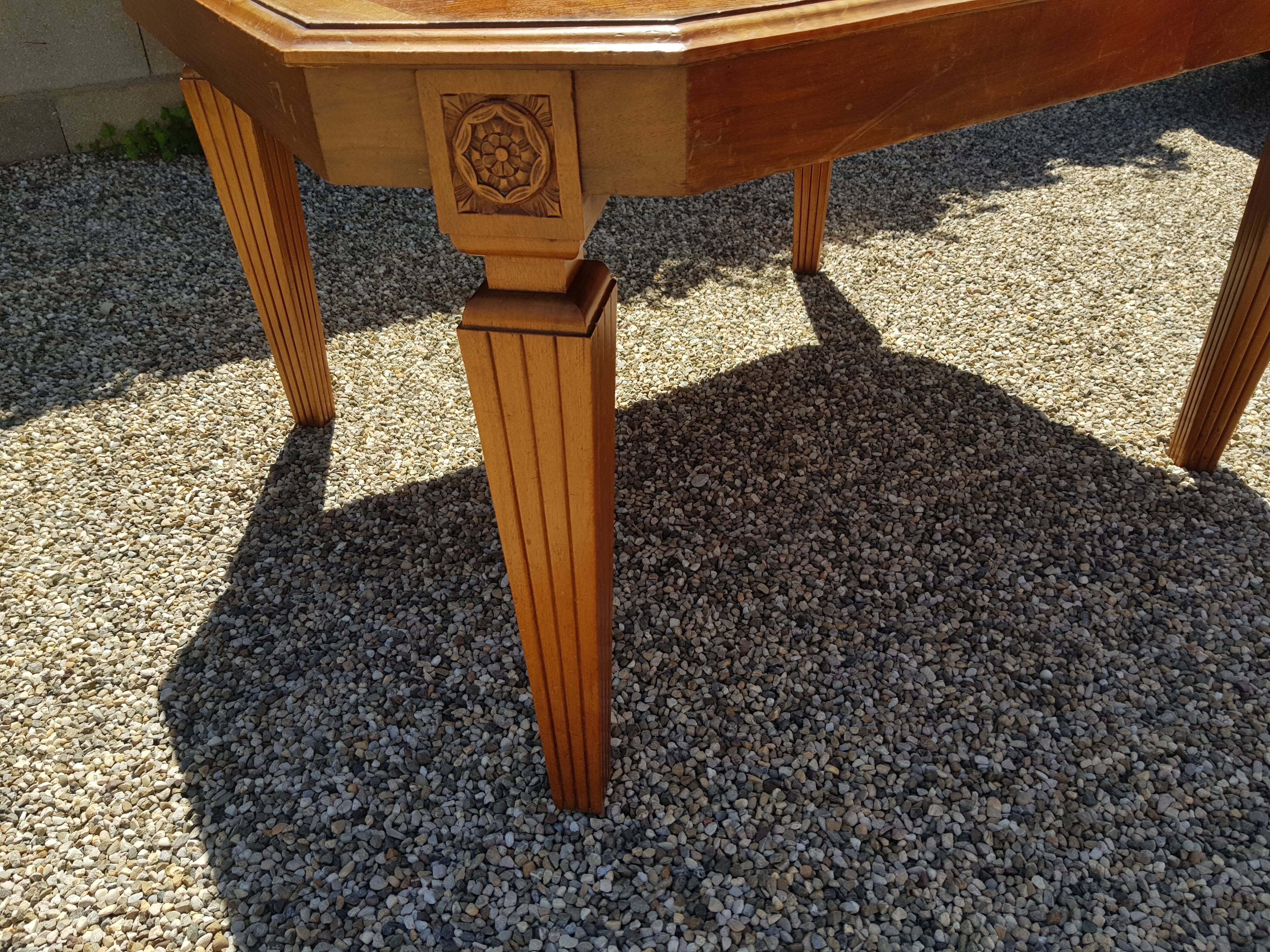 Art deco dining table