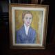 Painting by Jean Micoine - Oil on framed panel - 1953