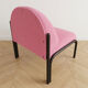 Restored pink Souvignet armchair