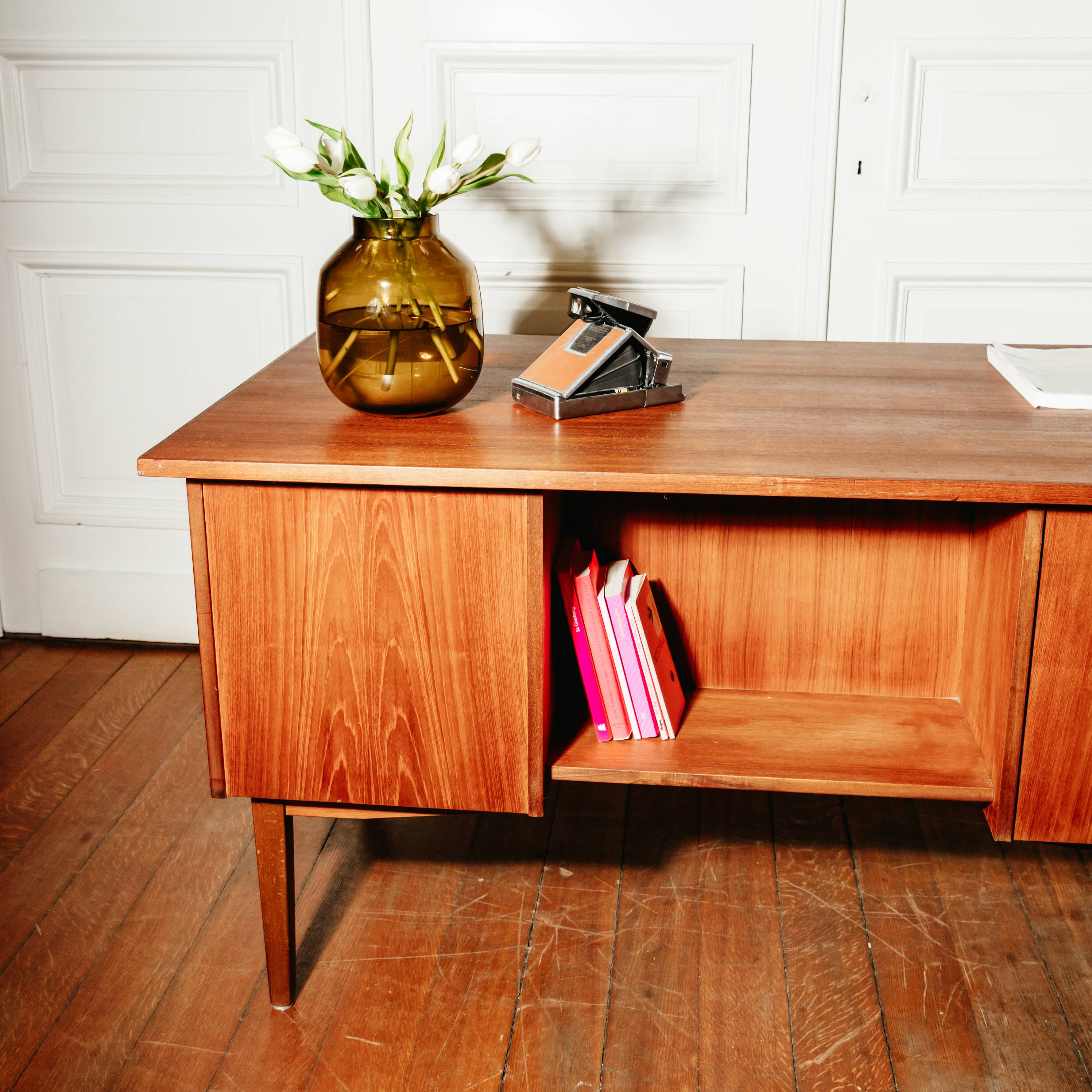 Bureau vintage double faces