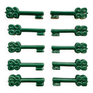 10 porte-couteaux ''clé''