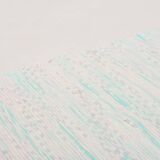 Vintage Scandinavian Hand Woven Recycled fabric rug