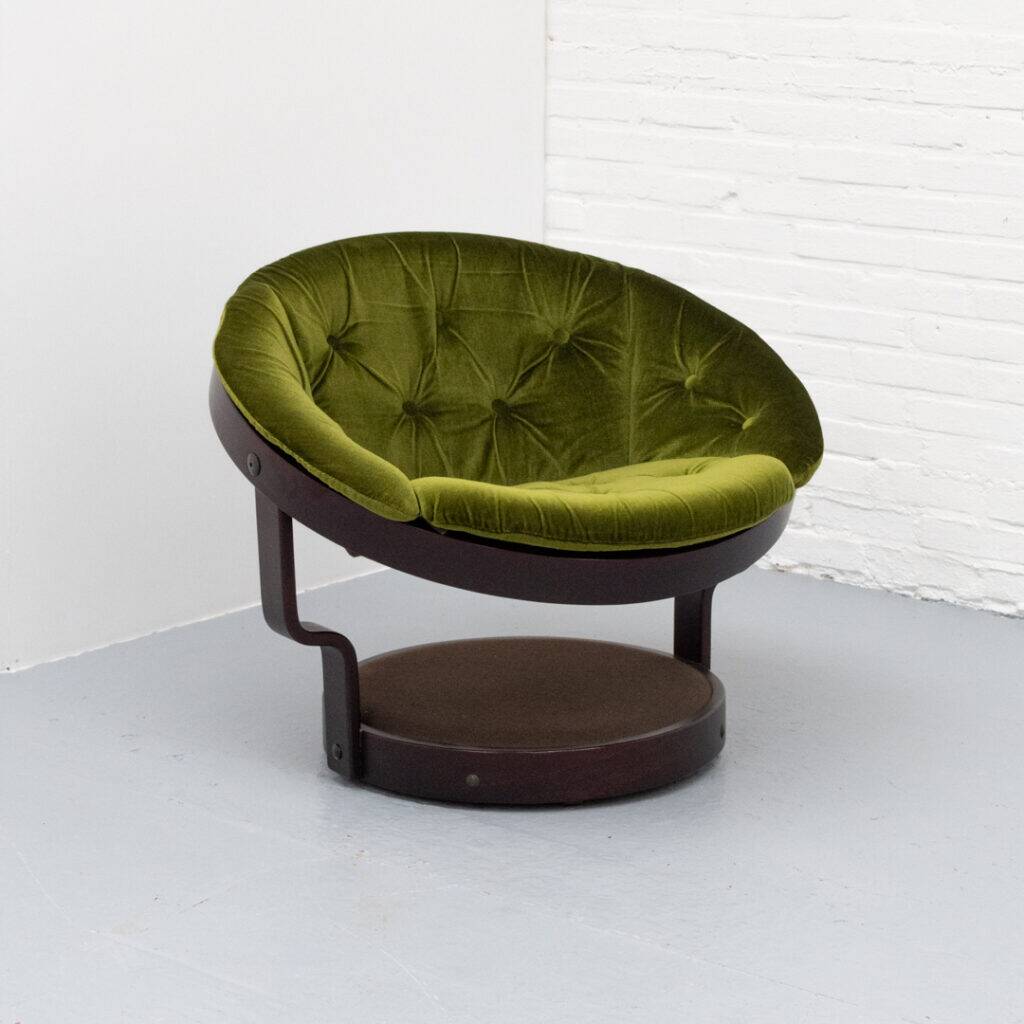 Fauteuil pivotant Convair par Oddmund Vad 1970