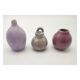 Set of 3 Scandinavian miniature ceramic vases