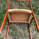 Chaises d'Arne Wahl Iversen teck et corde pour Glyngøre Stolefabrik années 60
