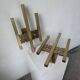 Pair of Regency brass wall lights in Italy