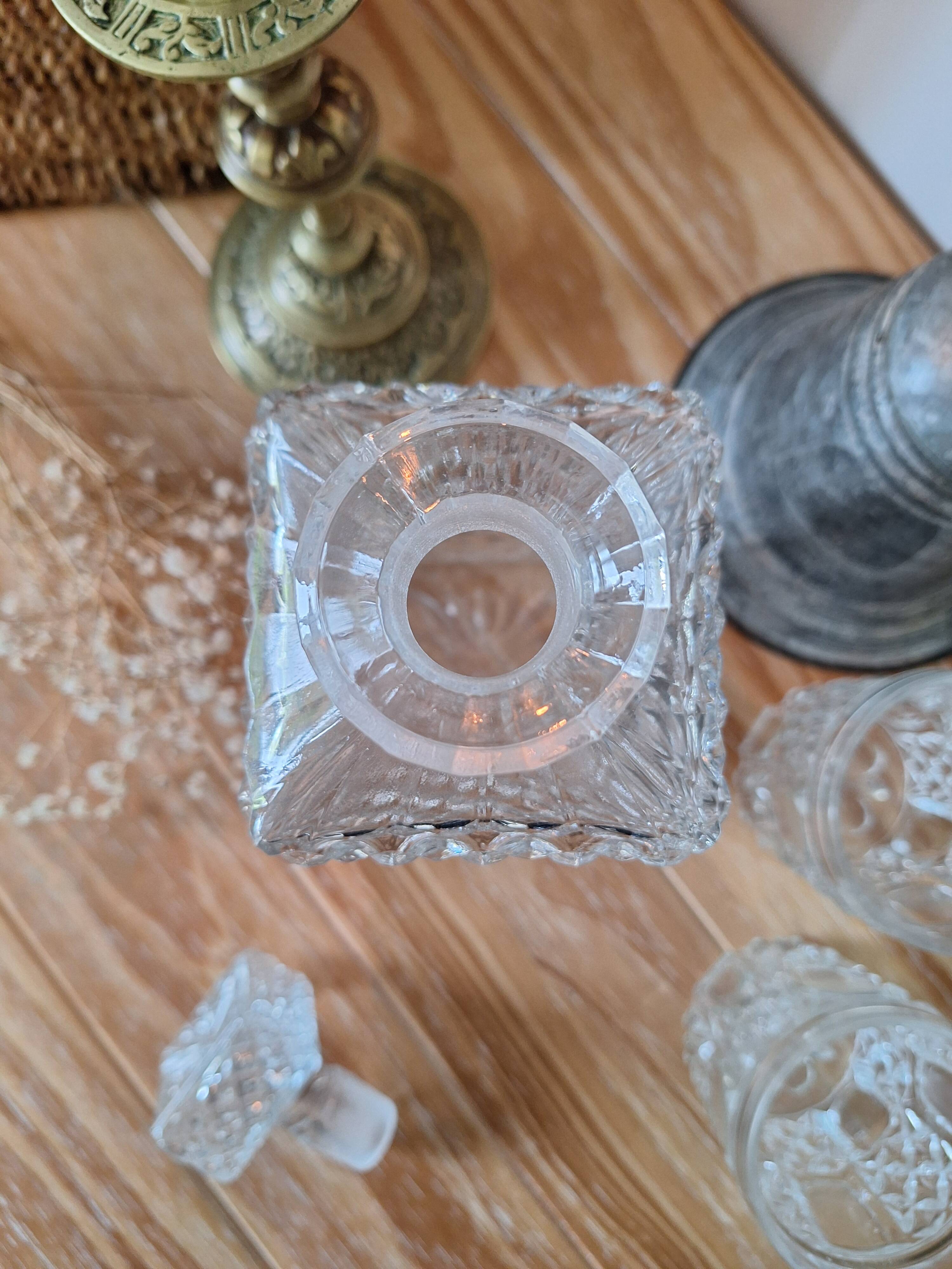 Vintage whiskey decanter