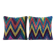 Set of 2 vintage kilim cushion covers 48x51 cm