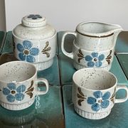 Bareuther waldsassen bavaria fine porcelain coffee service, year 1970