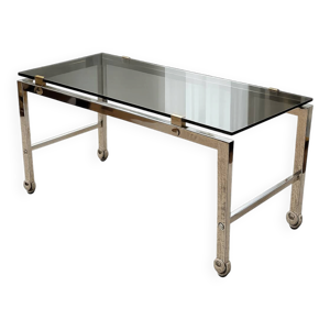 Table basse à roulettes