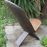 African chair with palaver