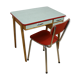 Bureau formica et sa chaise