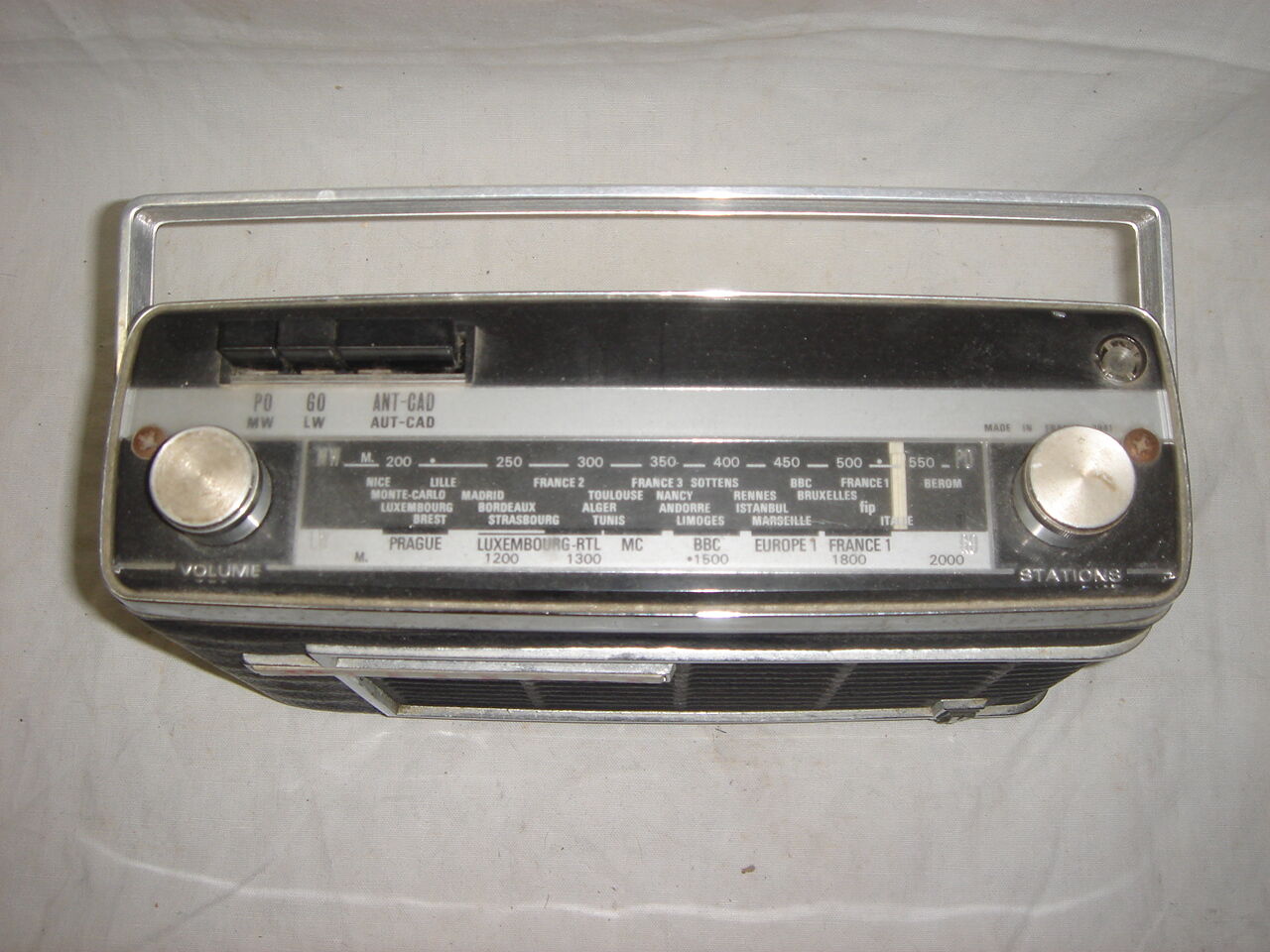 0ld post 1960 Visseaux radio