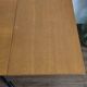 Extendable wooden and metal table, 80s