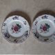 Deux assiettes plates Sarreguemines Agreste