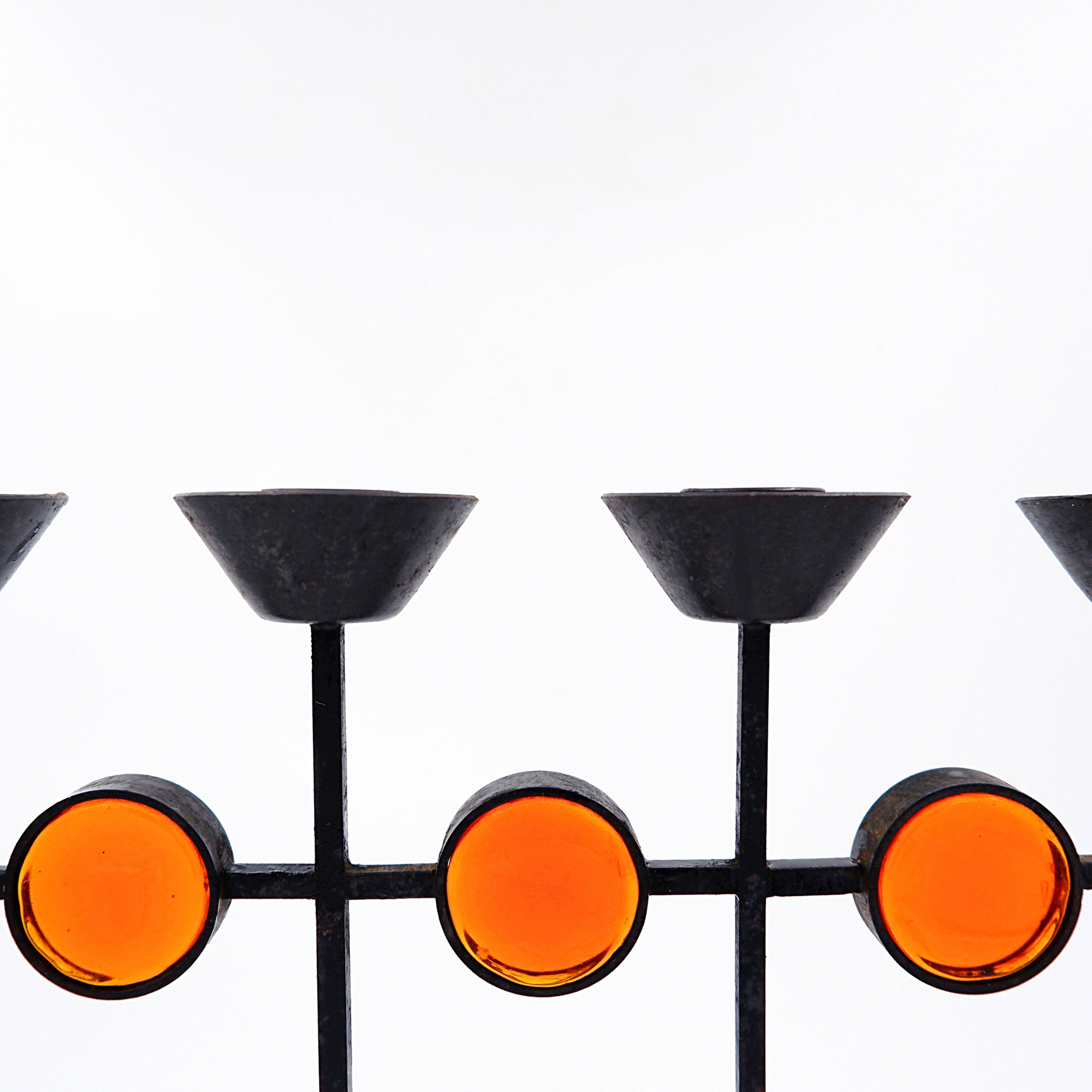 Swedish candlestick by Erik Hoglund and Hubbard Ander, 1960s