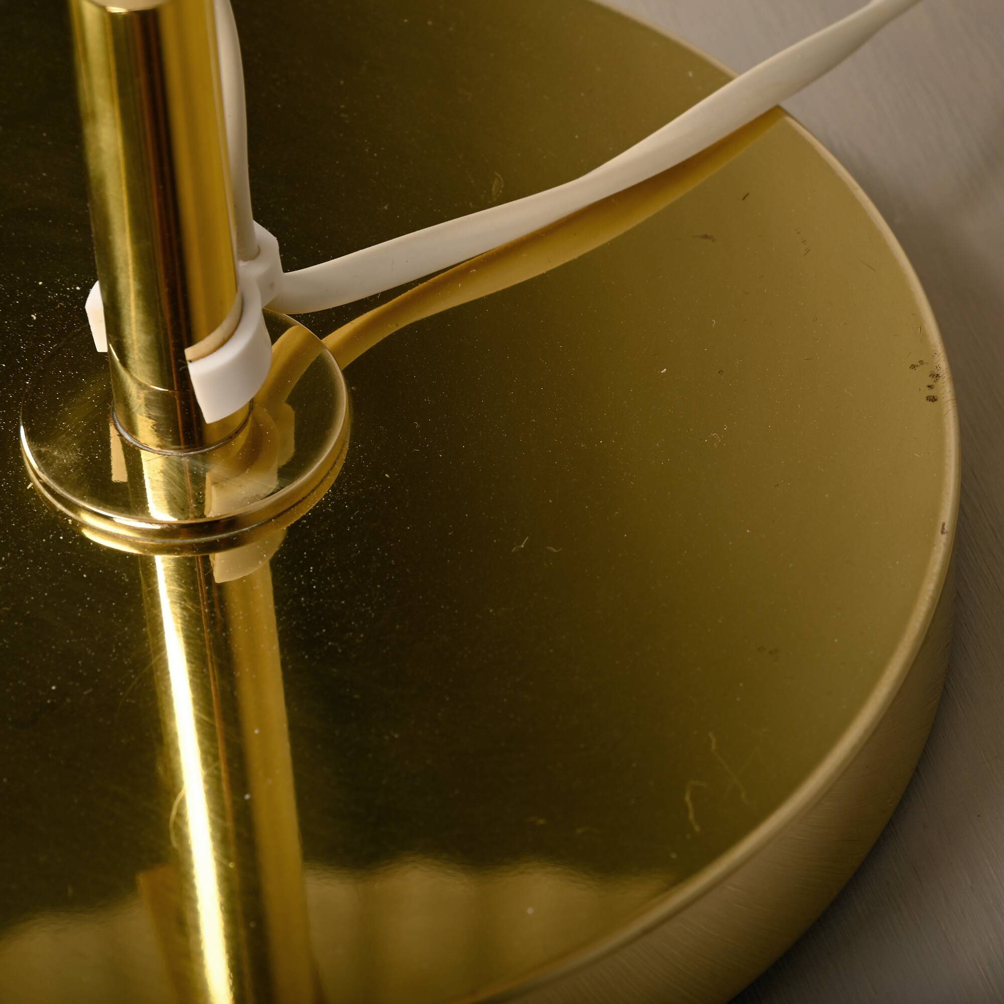 Brass Table Lamp B-131 adjustable in height by Bergboms, Sweden 1960s