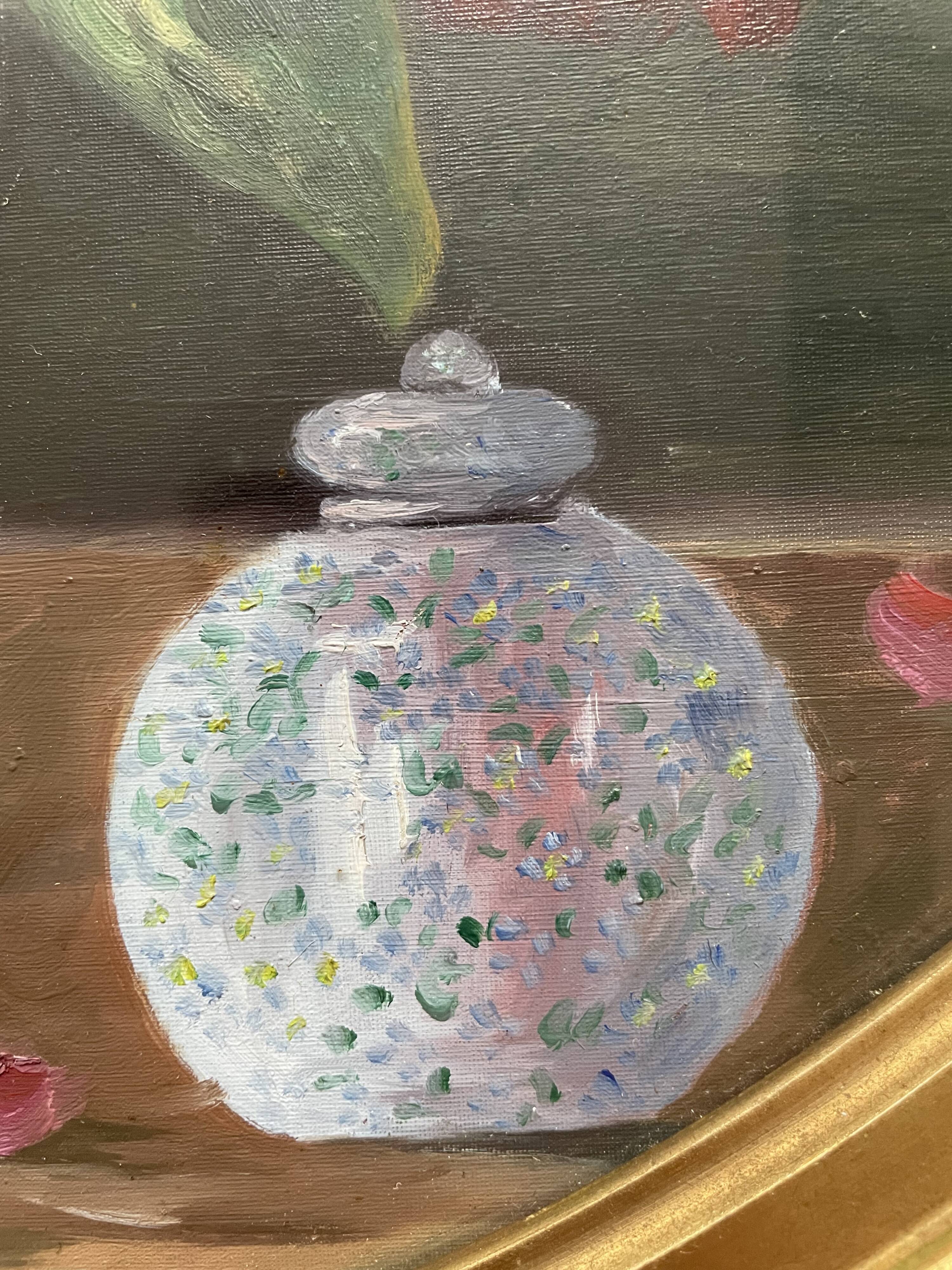 Old still life painting