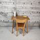 Bureau pieds compas