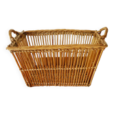 Panière vintage en rotin