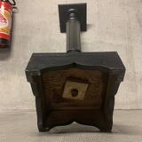Vintage Column Bolster, Old Blackened Wood