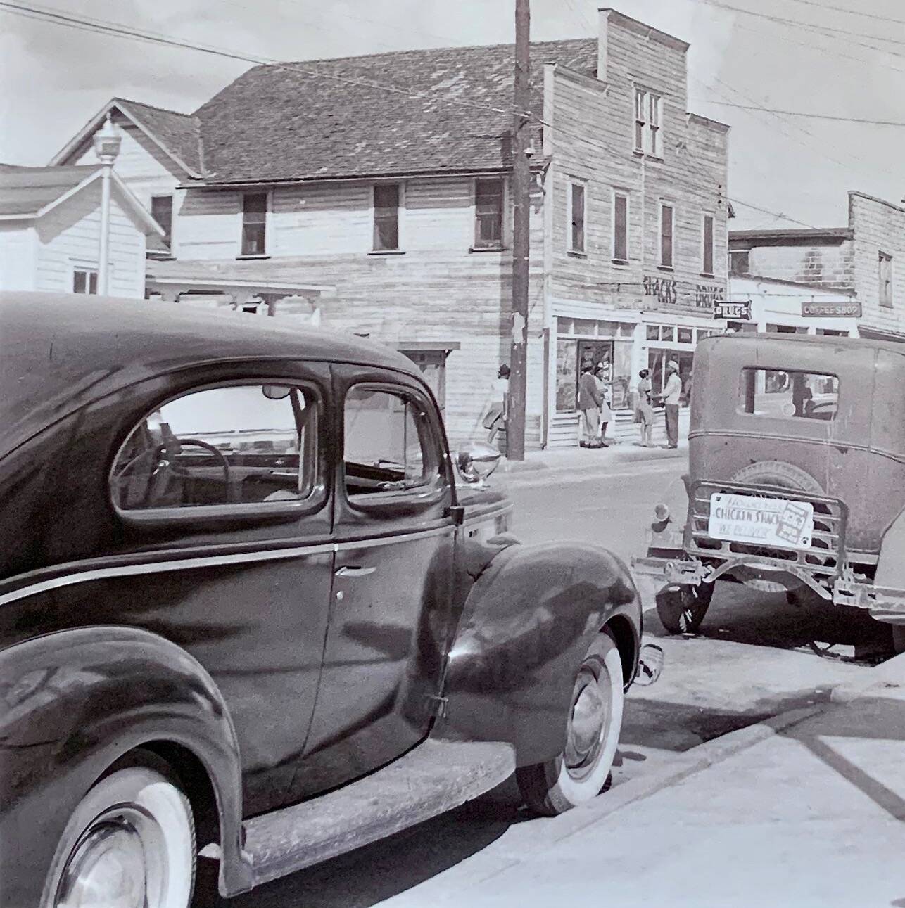 Art photography "Daytona Beach, 1943 – America in the Window"
