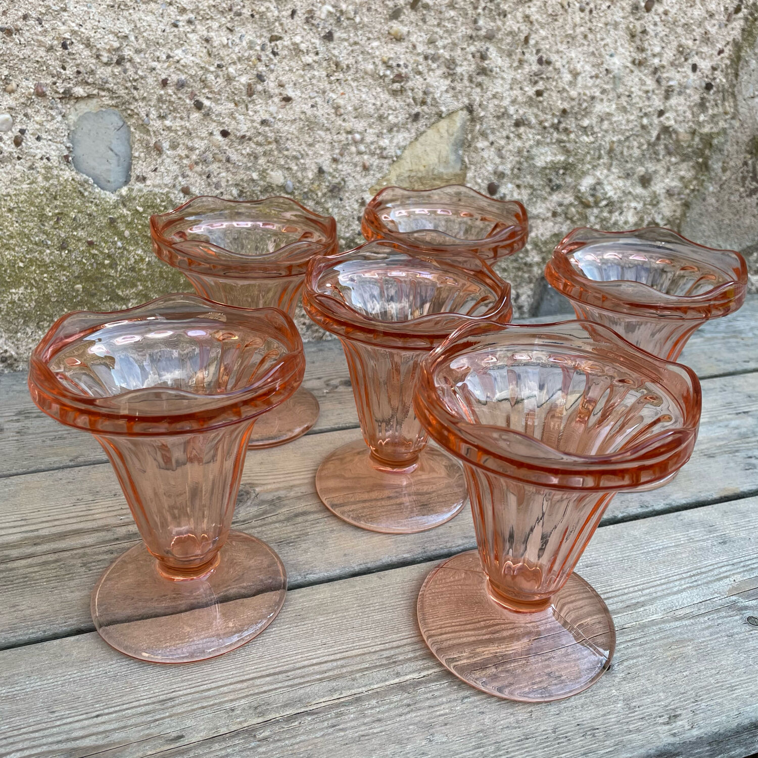 Rosaline ice cream, dessert or fruit cups from Luminarc