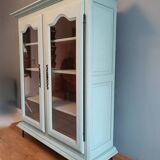 display case, wooden dresser