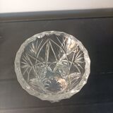 Bohemian crystal vase