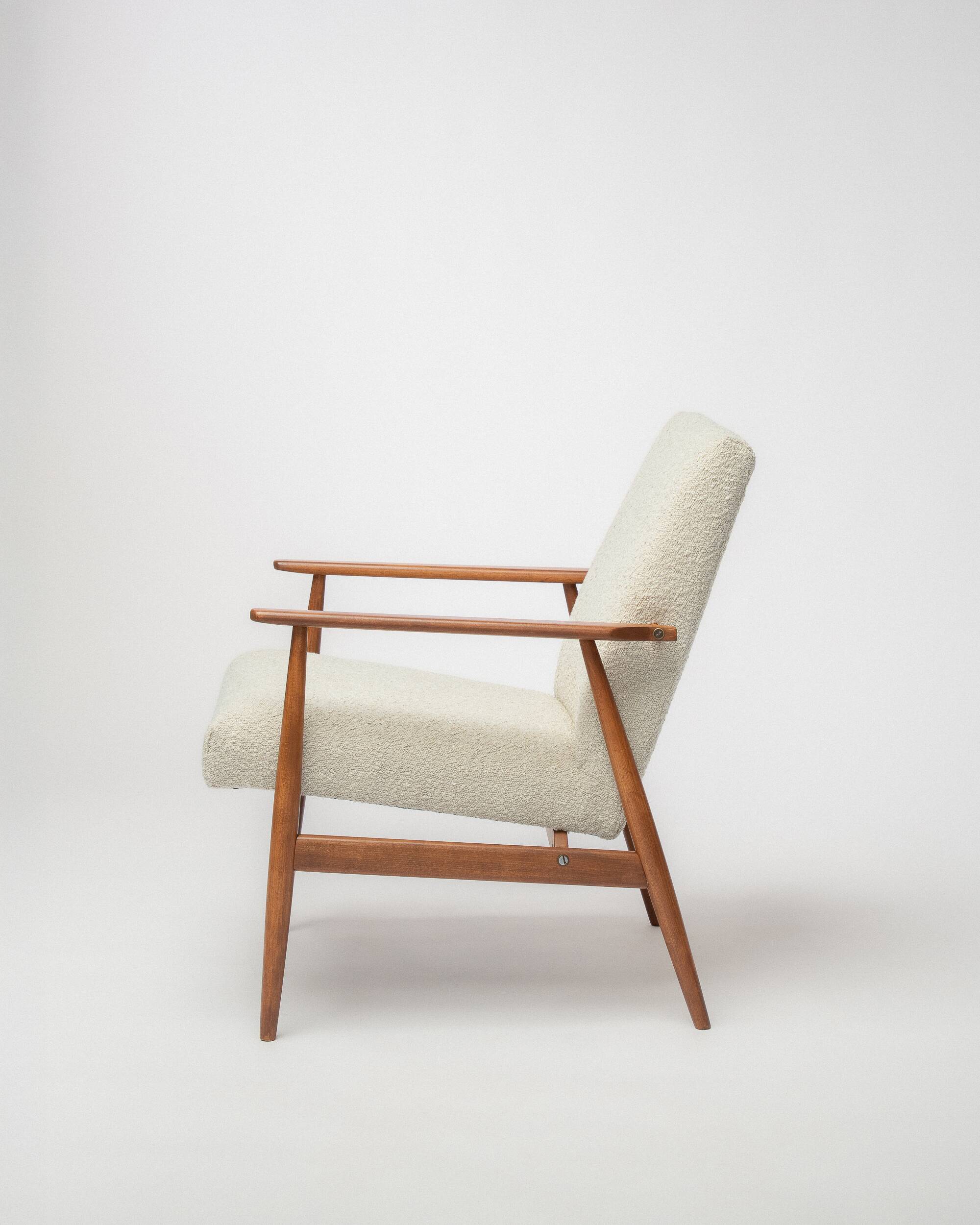 Pair of Lisek Mid-Century armchairs – Restored, vintage, 1960s