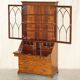 Sheraton Revival Antique Library Desk circa 1840