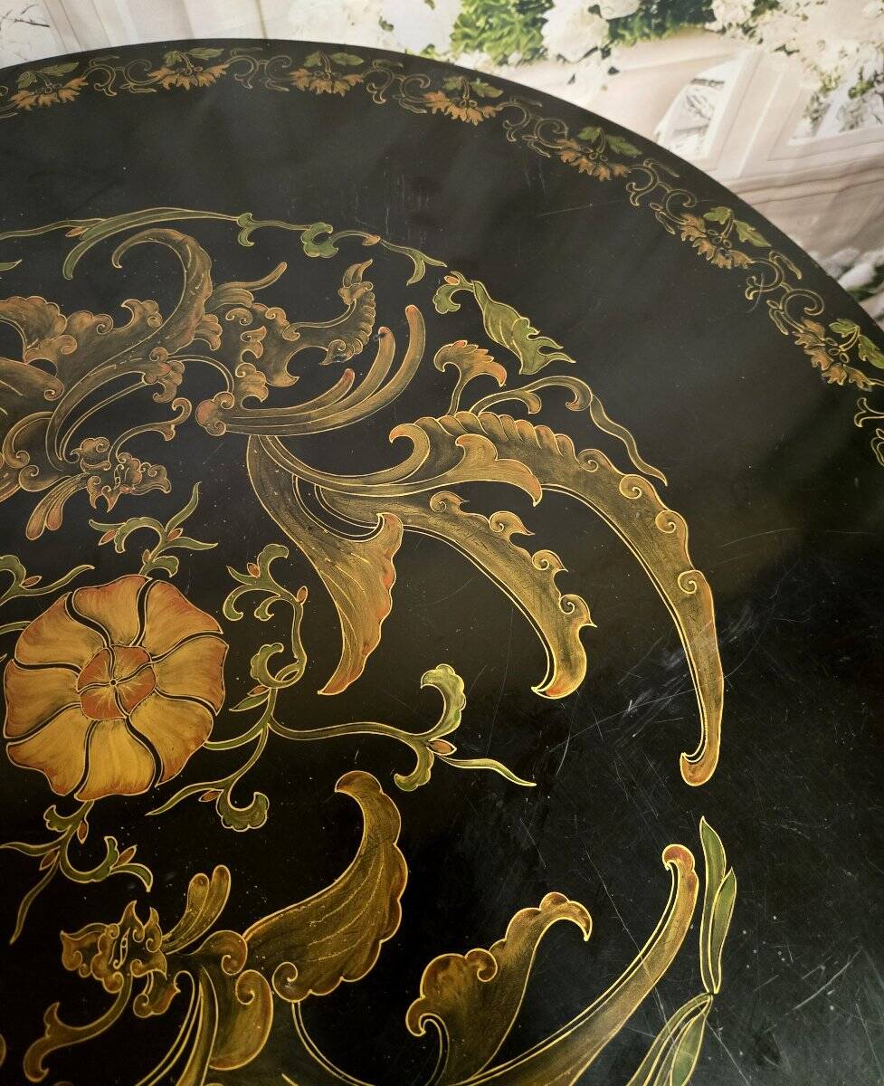 Asia 20th century: lacquer side table