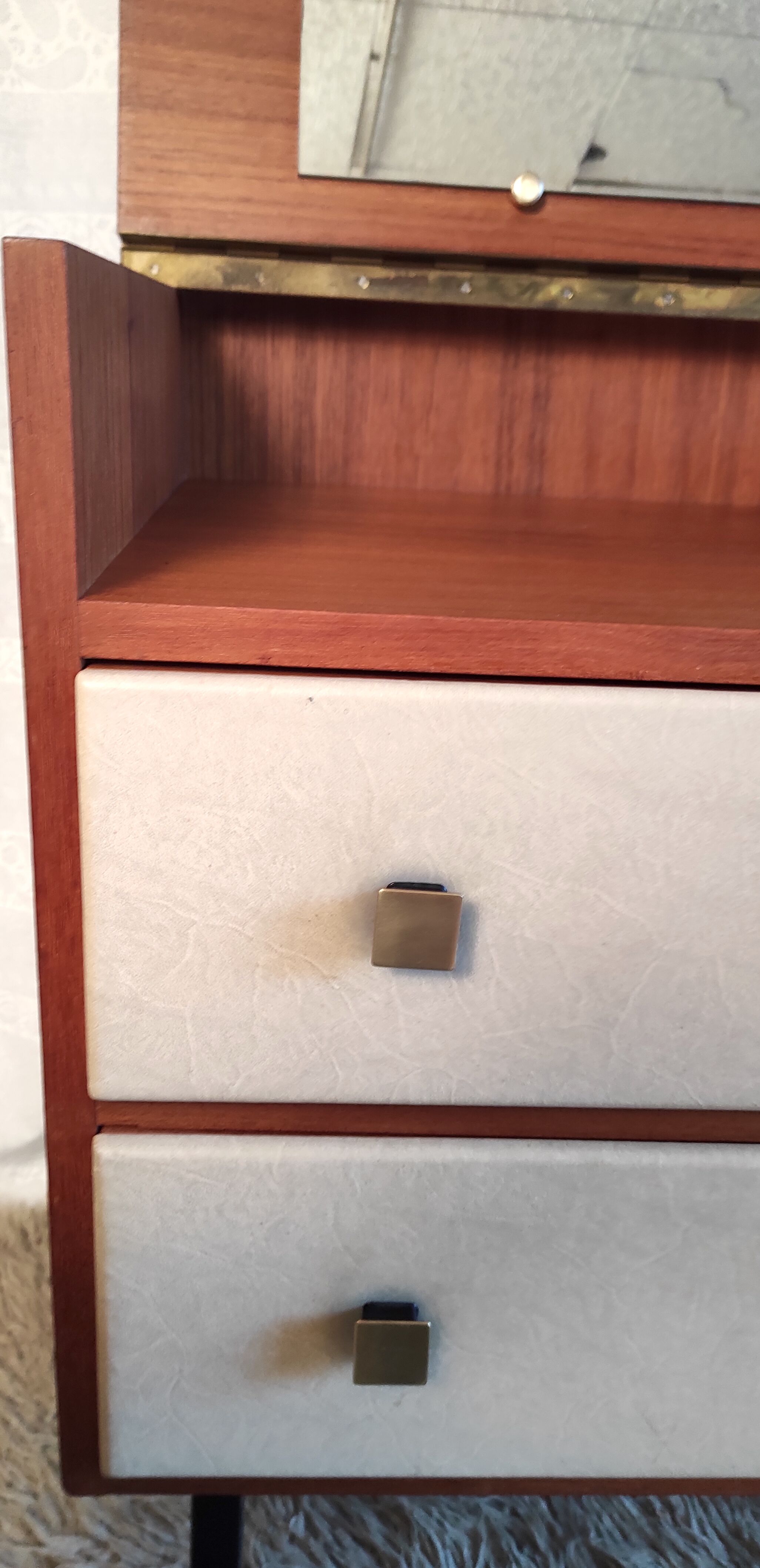 Modernist dressing table, 60s