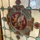 Stained glass windows for separation or partition