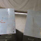 Set of 2 metal lockers Ronéo