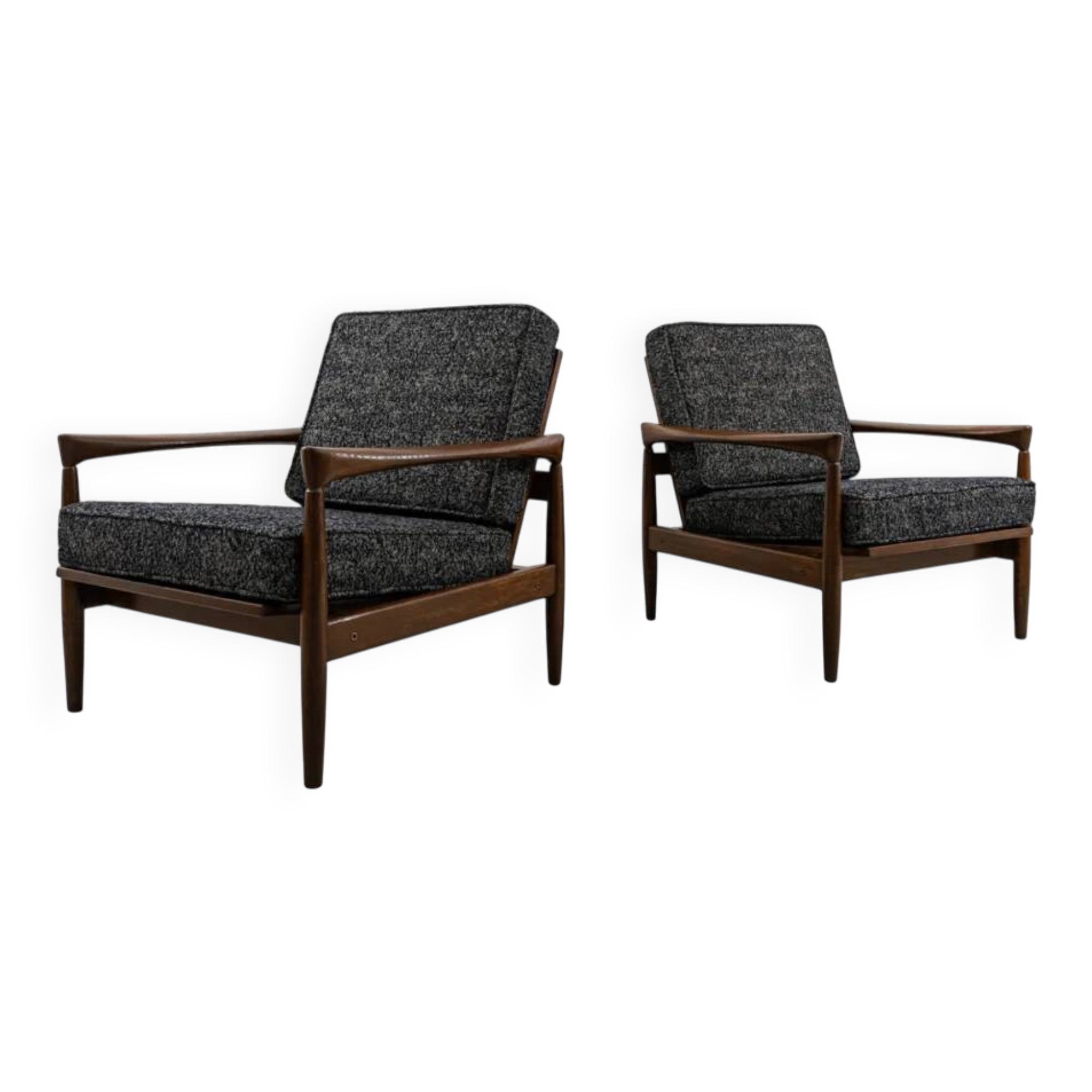 Vintage IKEA "Kolding" armchair by Erik Wørts for IKEA, 1960, pair of 2