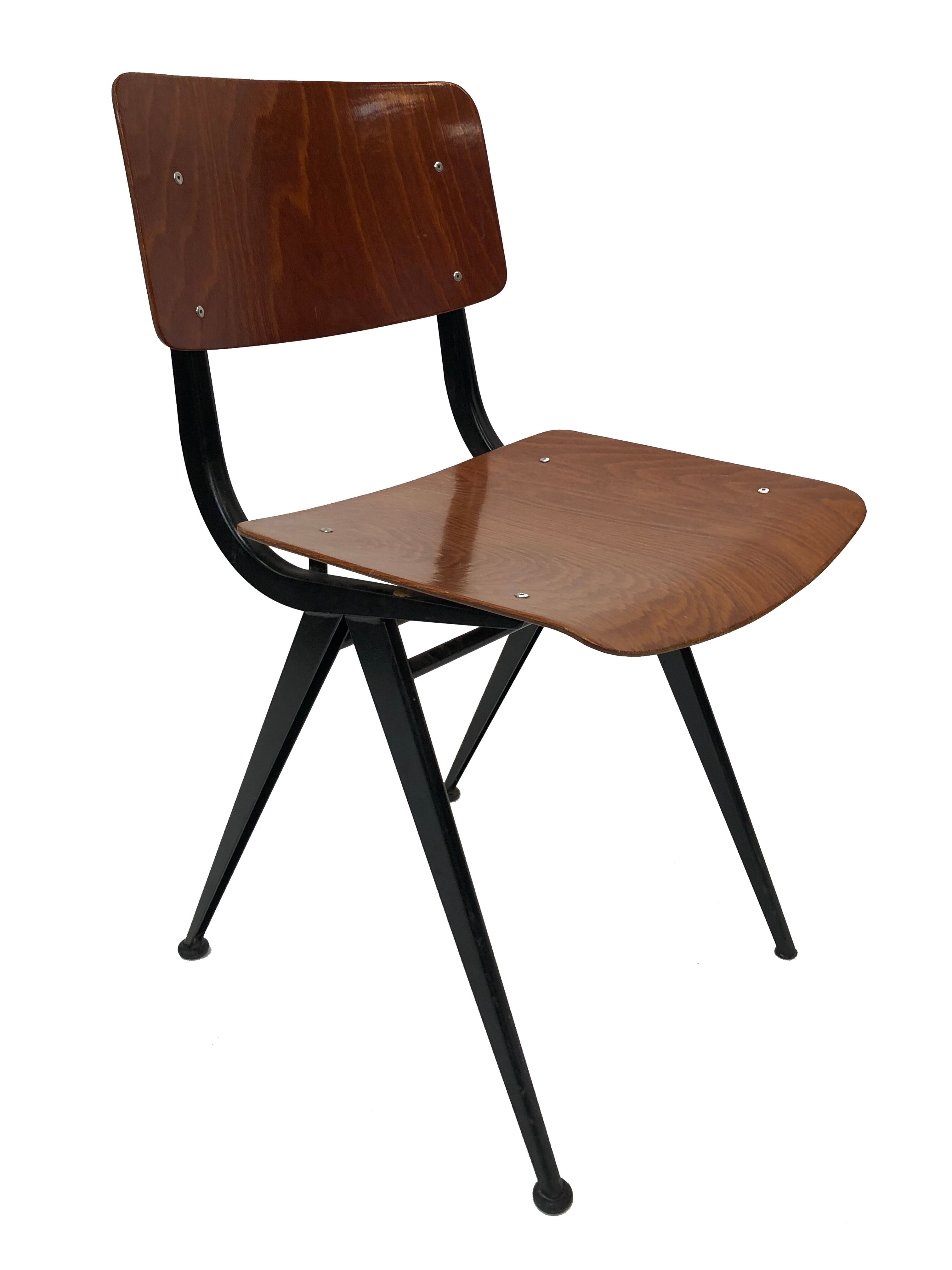 Eromes Marko vintage compass school chair