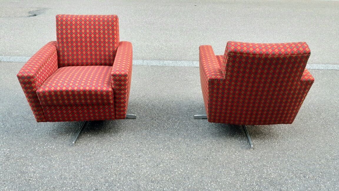 Vintage swivel chairs