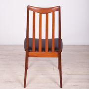 Mid Century Teak & Leather Dining Chairs by Leslie Dandy for G-Plan, 1960