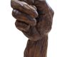 Grande main sculptée - Jean Paul Baurens - Sculpture en bois