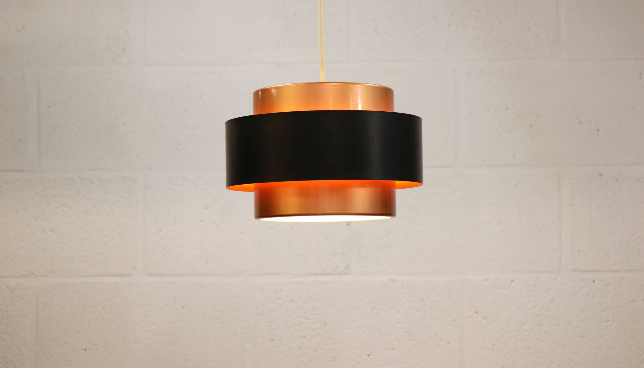 Iconic Jo Hammerborg Lamp | Fog & Morup | Model Juno - Denmark 60's