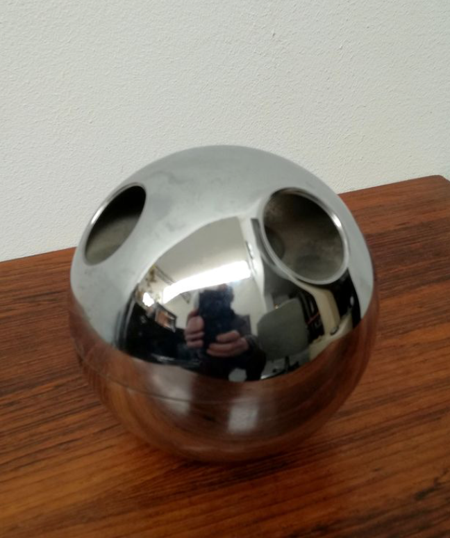 Bowling ashtray by Yonel Lebovici for Stein-Ouaki 1960s